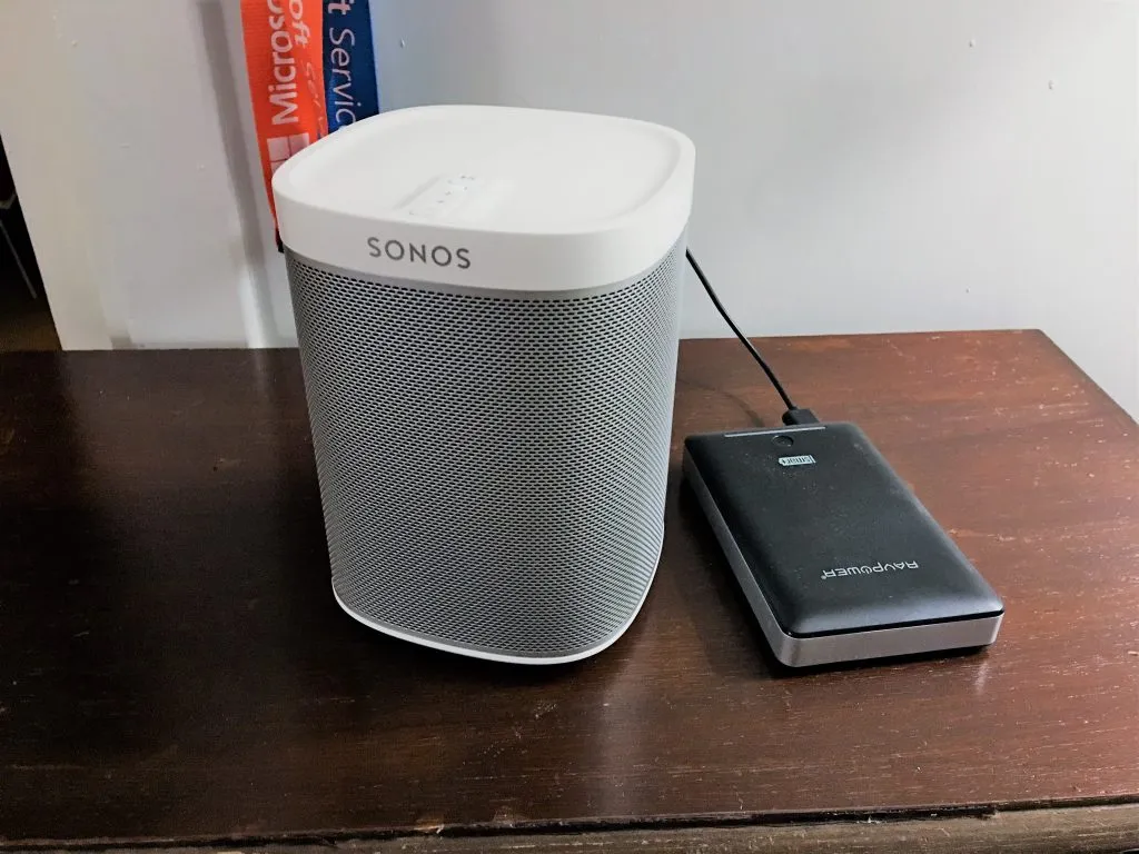 Battery powered Sonos Play:1