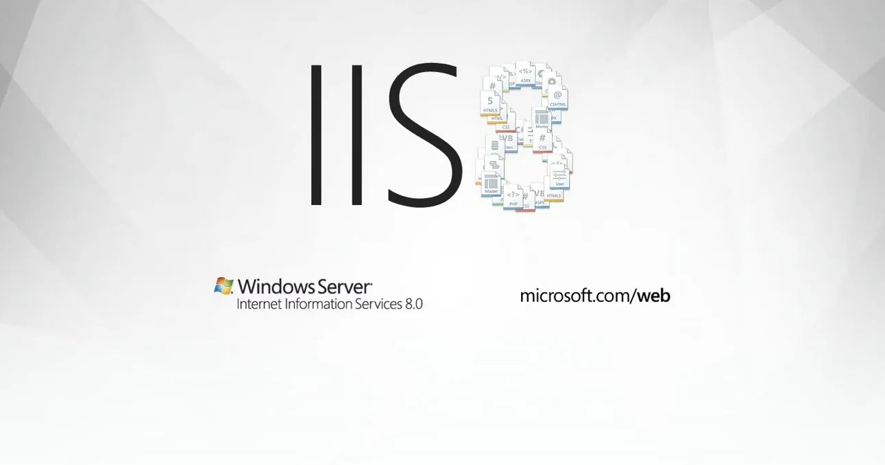 IIS 8 default website landing page