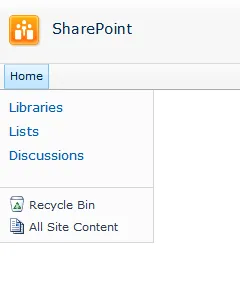 SharePoint Quick Launch with Headings