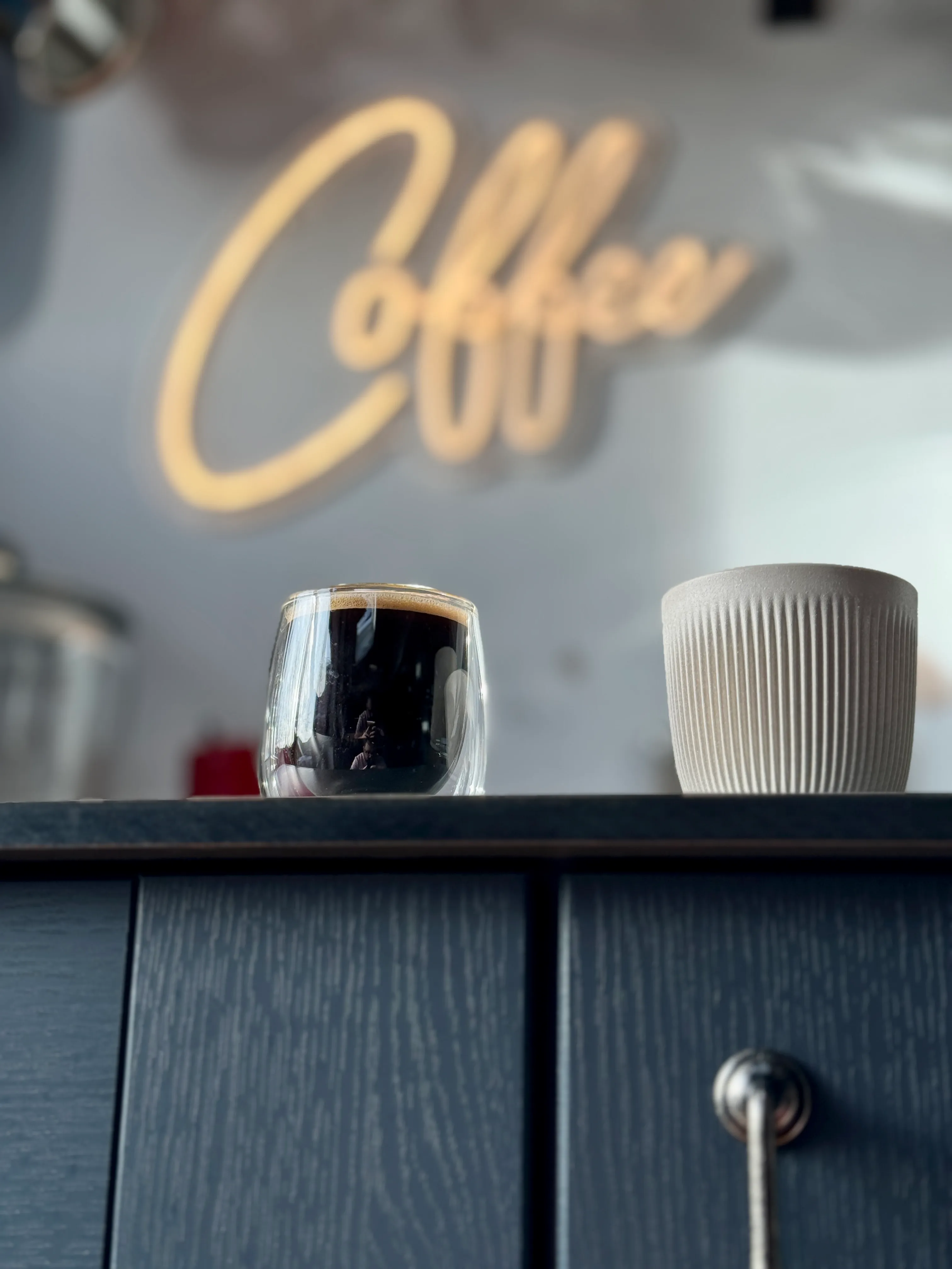 Freshly brewed—and better than ever after the repair.