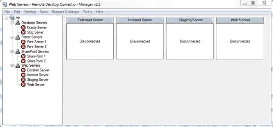 Remote Desktop Connection Manager (RDCMan)