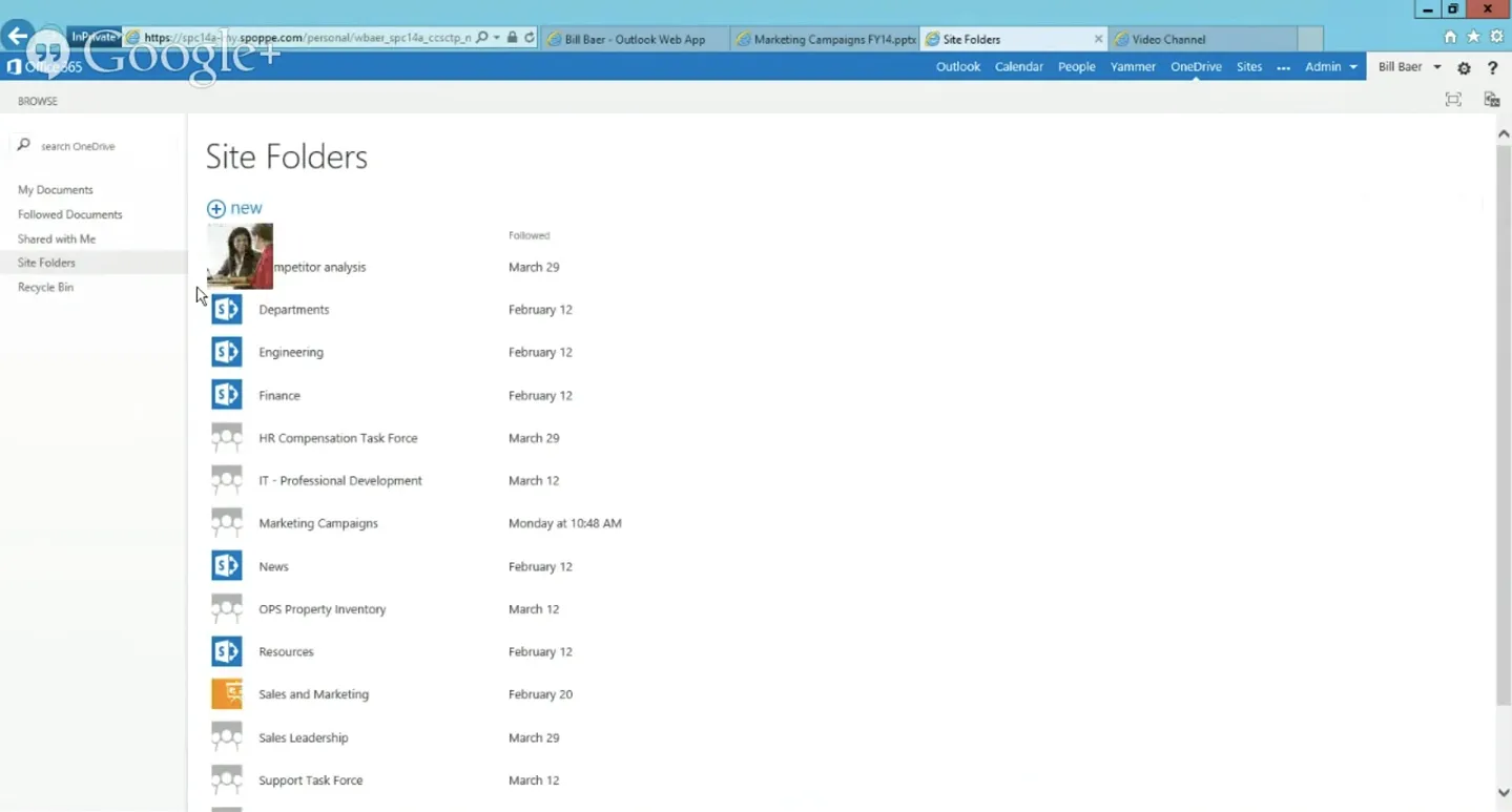 Site Folders coming to SharePoint 2016.